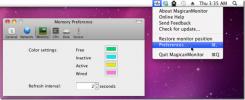 Monitorujte využití disku, CPU, paměti a sítě Mac pomocí Magican Monitoru