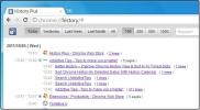 History Plus: Преглеждайте хронологията на Chrome по дата, домейн и времеви интервал