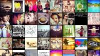 Screenstagram es un protector de pantalla hecho de una cuadrícula de fotos de Instagram