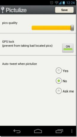 Pictulize-Android-Settings