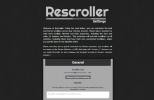 Tinkinkite kiekvienos „Chrome“ svetainės slinkties juostą su Rescroller