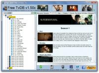 Безплатен TvDB ви позволява да организирате TV / Movie Database и да гледате свързани видеоклипове