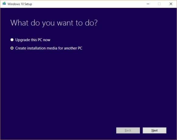 Windows 10-media-verktyg