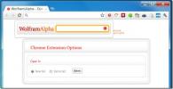 Službena alatna traka Wolfram Alpha za proširenje Firefoxa i Chromea