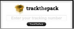 تتبع حزمة DHL و FedEx و UPS و USPS باستخدام TrackThePack