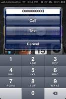 Opkald til iPhone: Brug bevægelser til hurtigt at ringe eller tekst et nummer
