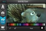 Моята лична карта: Създаване на самообновяващи се визитни картички и Bump за споделяне [iOS]