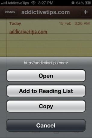Popis čitanja za InfinityTask iOS