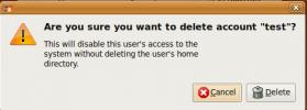 Teljesen törölje a felhasználót a társított otthoni könyvtárral együtt az Ubuntu Linuxban