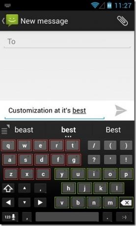 Rozložení Kii-Keyboard-Android