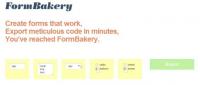 FormBakery: Δημιουργήστε άμεσα φόρμες Web με δυνατότητα ανάπτυξης