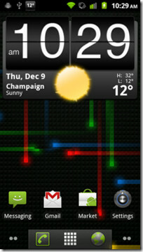 Motorola Droid X ROM z Androidem 2.3 Gingerbread Theme