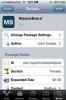 MissionBoard: Grafický přepínač aplikací pro Jailbroken iPhone a iPad