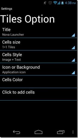 LauncherWP8-Android-Flīzes-Iestatījumi2