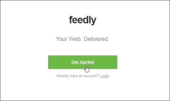 Hvordan bli medlem i Feedly Beta Group_Step 1