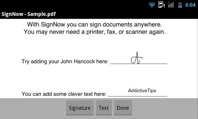 SignNow-Android-iOS-Signature