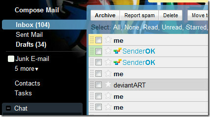 SenderOK Gmail