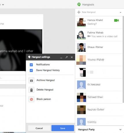 Hangouts Google Plus