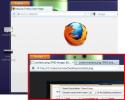 Nuvilkite kelis failus „Firefox“, kad atidarytumėte juos atskiruose skirtukuose