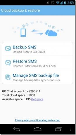 GO-SMS-4.6-Android-Cloud-Backup