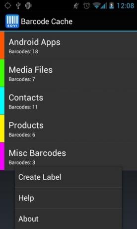 Barcode-Cache-Android-Home