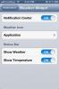 Pogledajte podatke o vremenu u stvarnom vremenu na bilo kojoj ikoni iOS-ove aplikacije
