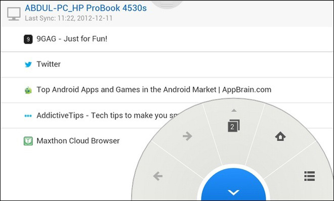 Maxthon-Cloud-preglednik-android-Fan_