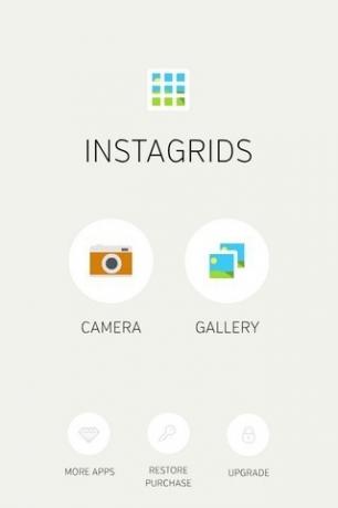 Instagrids iOS Home