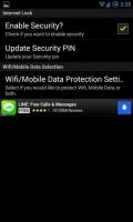Proteja con contraseña WiFi y acceso a datos en Android con bloqueo de Internet