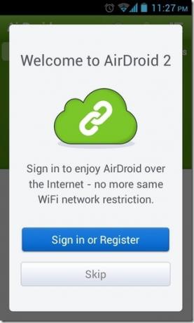 AirDroid2-Android-Login