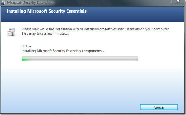βασικά στοιχεία ασφαλείας της Microsoft - εγκατάσταση