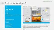 Rīklodziņš operētājsistēmai Windows 8: Regulējamos režģos vienlaikus izmantojiet vairākus rīkus