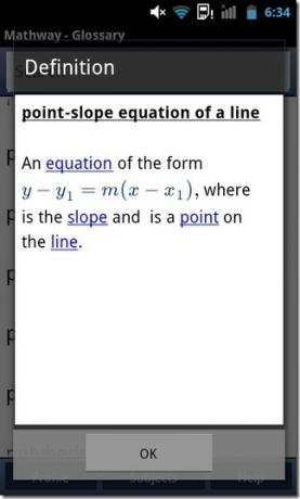 Mathway-Android-Glossary-Sample