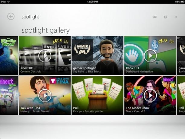 XBOX Spotlight Gallery iOS