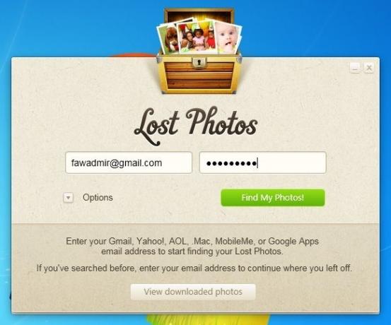 Lost Photos Main