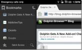 Bookmark Sync Add-On dla Dolphin Browser HD teraz poza wersją beta [Android]