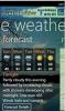 A Windows Phone 7 időjárási csatornája [áttekintés]