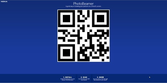 PhotoBeamer-webbsidan