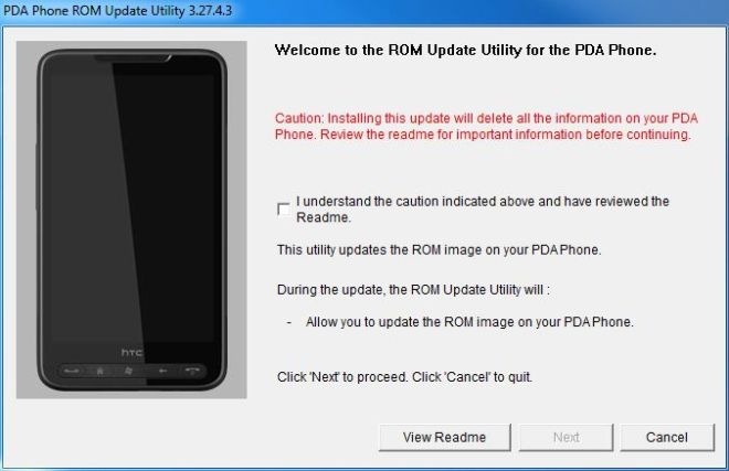 Instalación de HTC HD2 MAGLDR