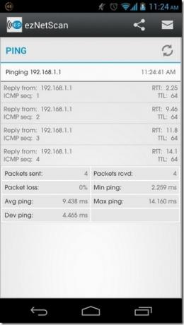 ezNetScan-Android-Ping