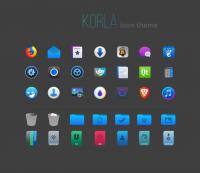 Linux'ta Korla icon teması nasıl kurulur