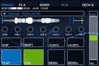 DJ Player iPhone Deck