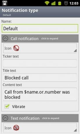Android-Notification-Impostazioni call-Master-