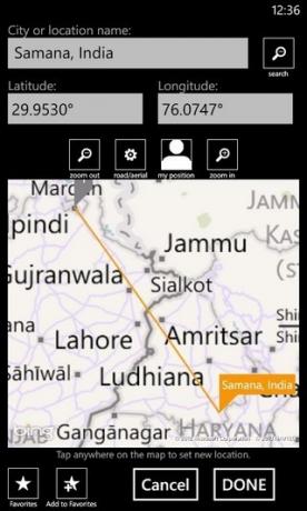 GPS Map Distance