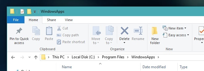 WindowsApps-Folder