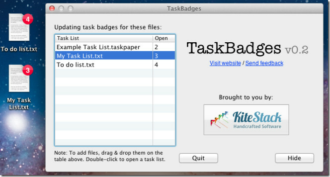 TaskBadge