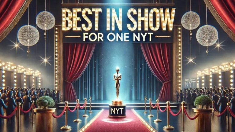 Best in Show for One NYT